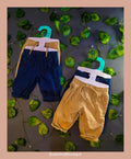 Babies 2-piece turnup pants
